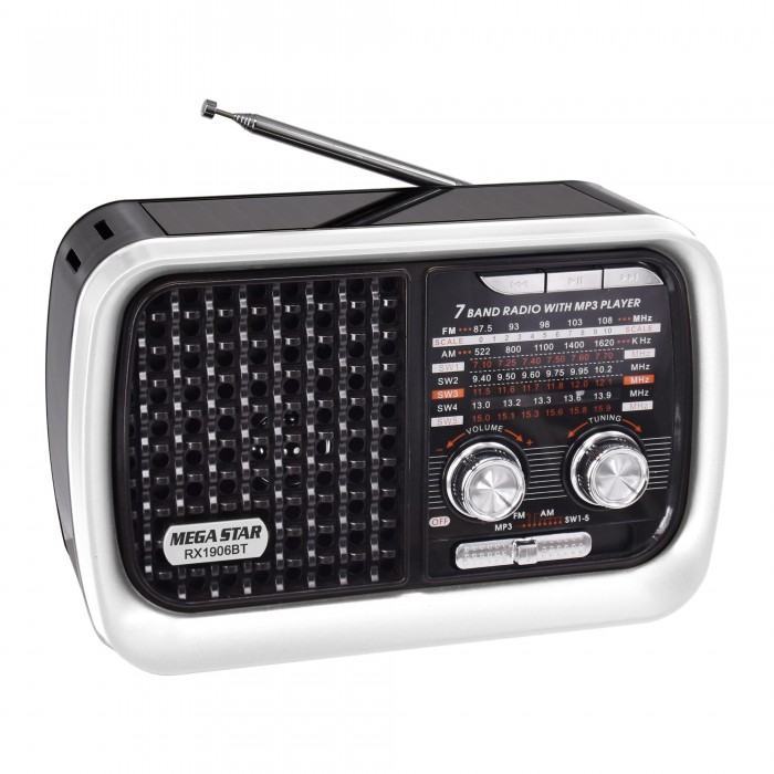 Comprá Radio Portátil Mega Star RX2152BT AM/FM Bluetooth - Marrón