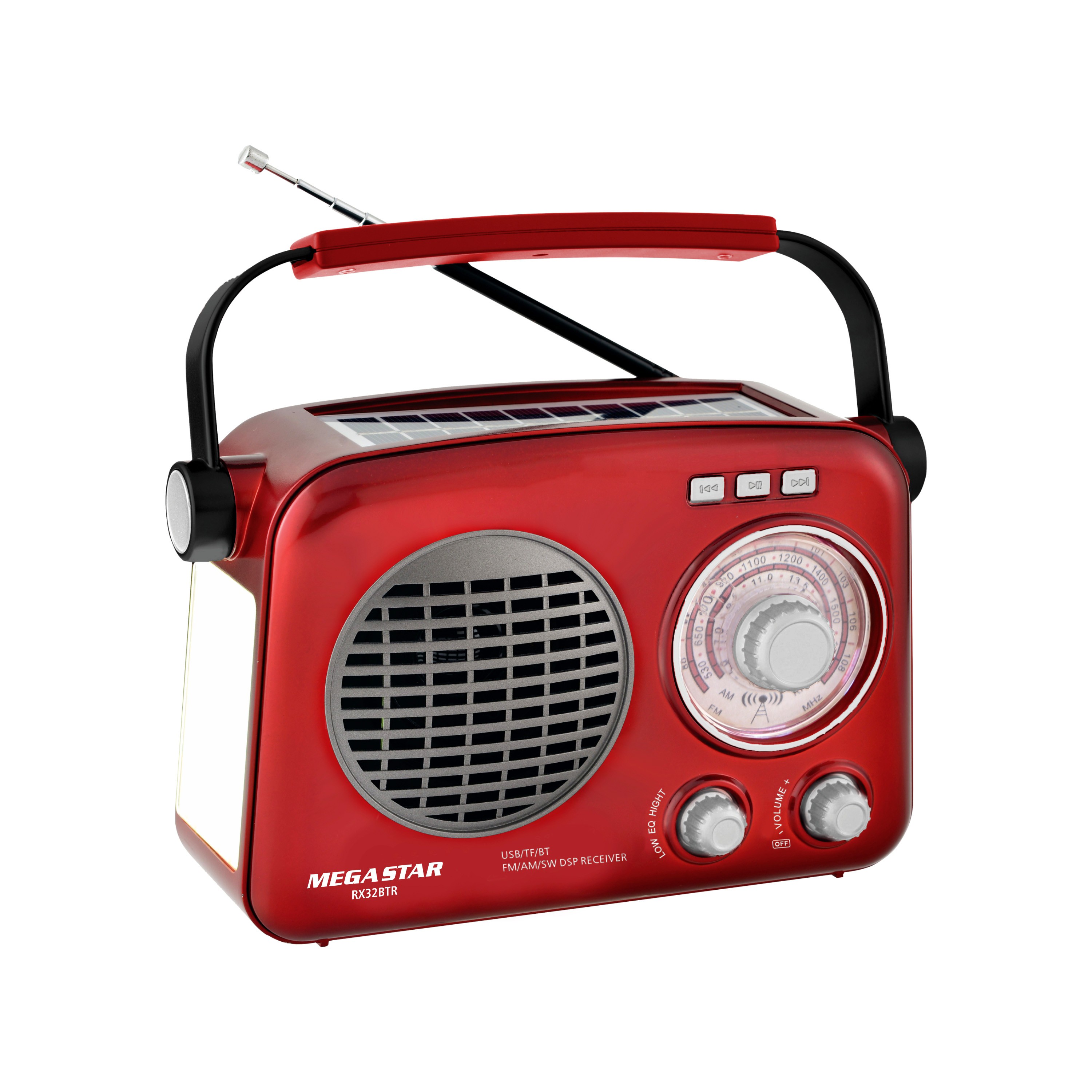 Comprá Radio Portátil Mega Star RX309BTM AM/FM Bluetooth - Envios a todo el  Paraguay