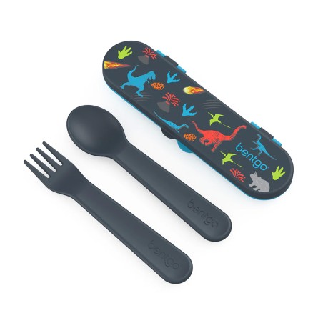 Cubiertos para viaje Print Dinosaurio - BGKDUTPL-DNO