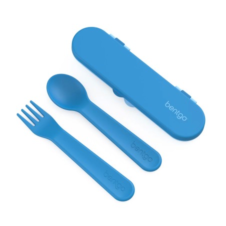 Cubiertos para viaje Kids Azul - BGKDUTPL-B