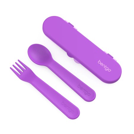 Cubiertos para viaje Kids Violeta - BGKDUTPL-P