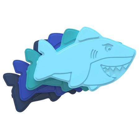 Hielo reutilizable Tiburones (Pack de 4) - BGICE-SHK