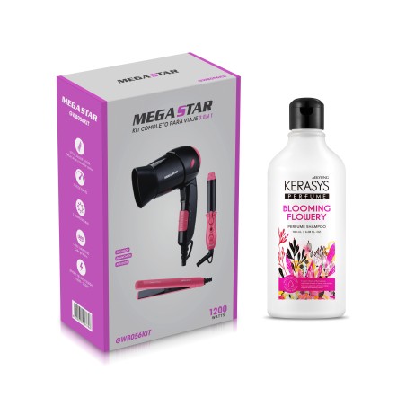 Kit de viaje + Shampoo Kerasys - PACK03
