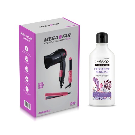 Kit de viaje + Shampoo Kerasys - PACK04