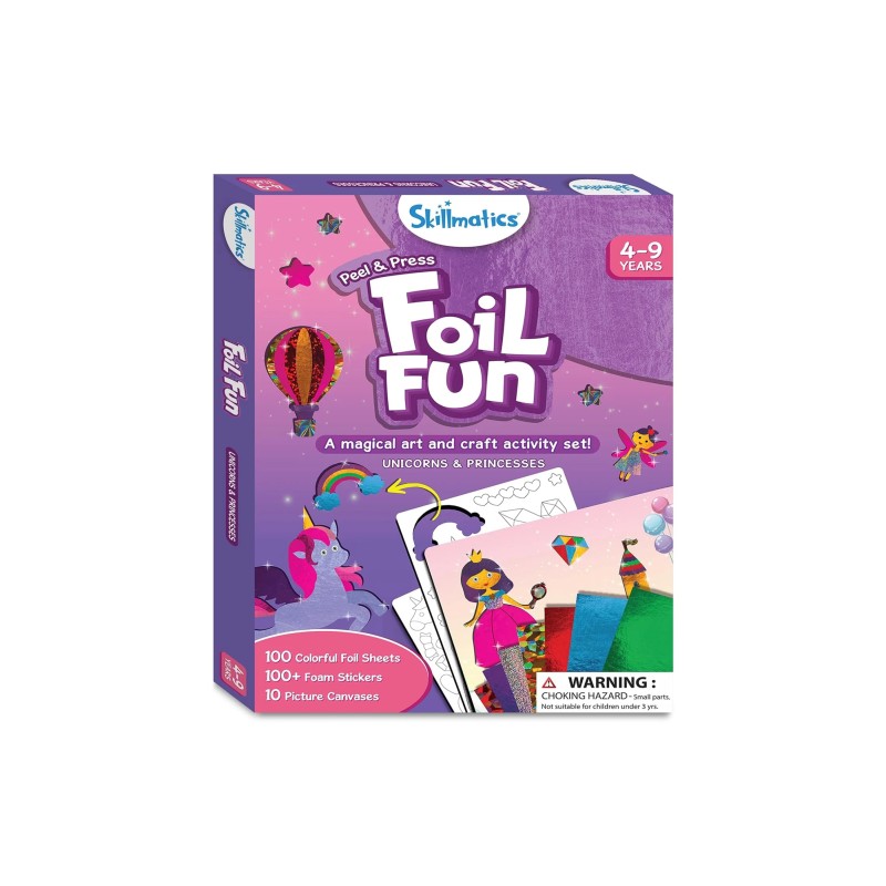 Foil Fun Unicornios Y Princesas - SKILL406FFUP