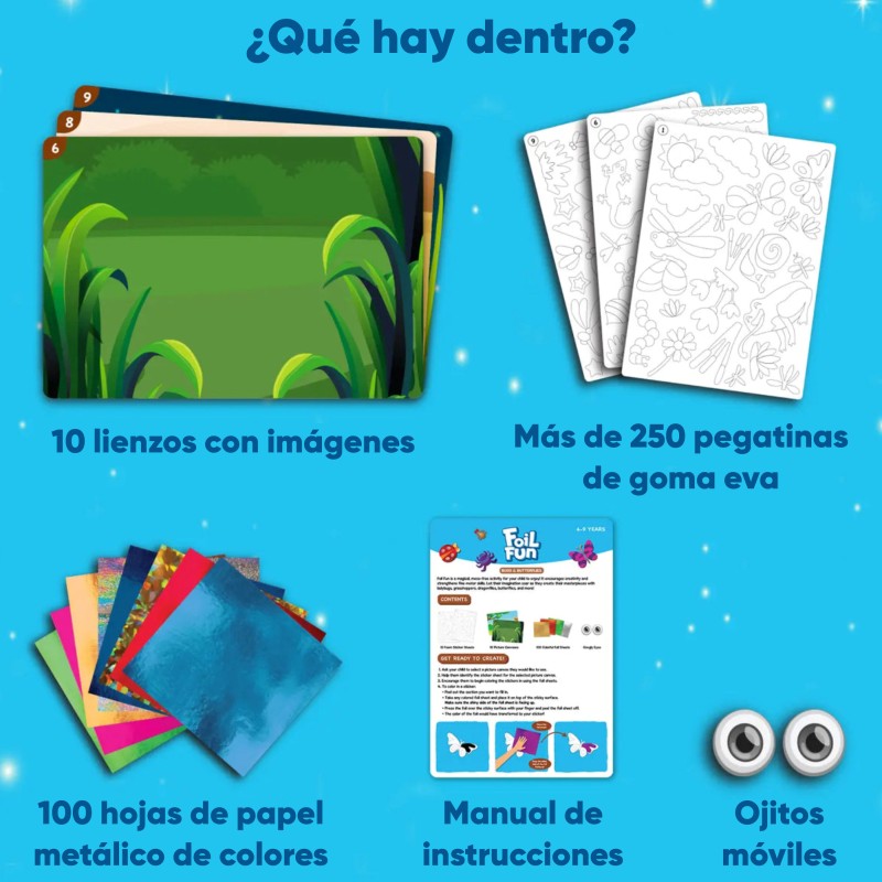 Foil Fun Insectos Y Mariposas - SKILL589BB