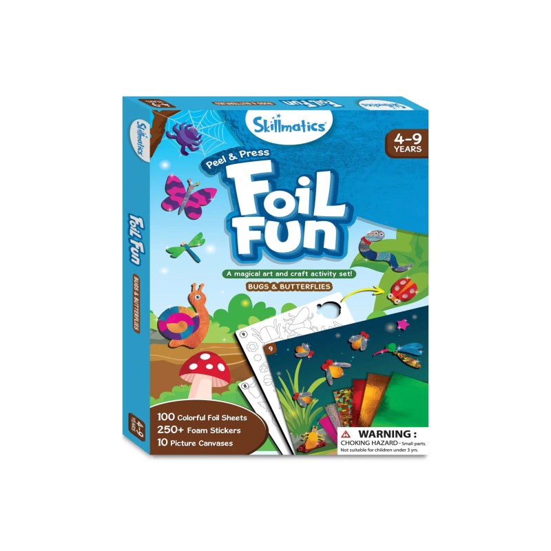 Foil Fun Insectos Y Mariposas - SKILL589BB