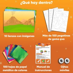 Foil Fun Mundo De Los Dinosaurios - SKILL671FFWD