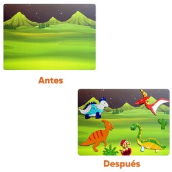 Foil Fun Mundo De Los Dinosaurios - SKILL671FFWD