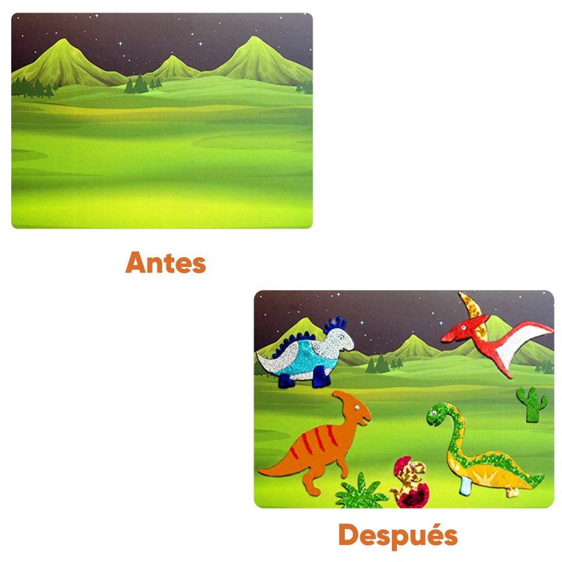 Foil Fun Mundo De Los Dinosaurios - SKILL671FFWD