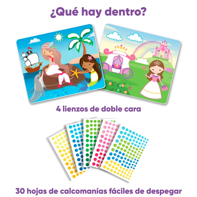 Dot It Unicornios Y Princesas - SKILL301DIUP