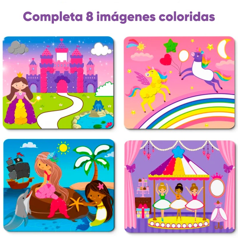 Dot It Unicornios Y Princesas - SKILL301DIUP