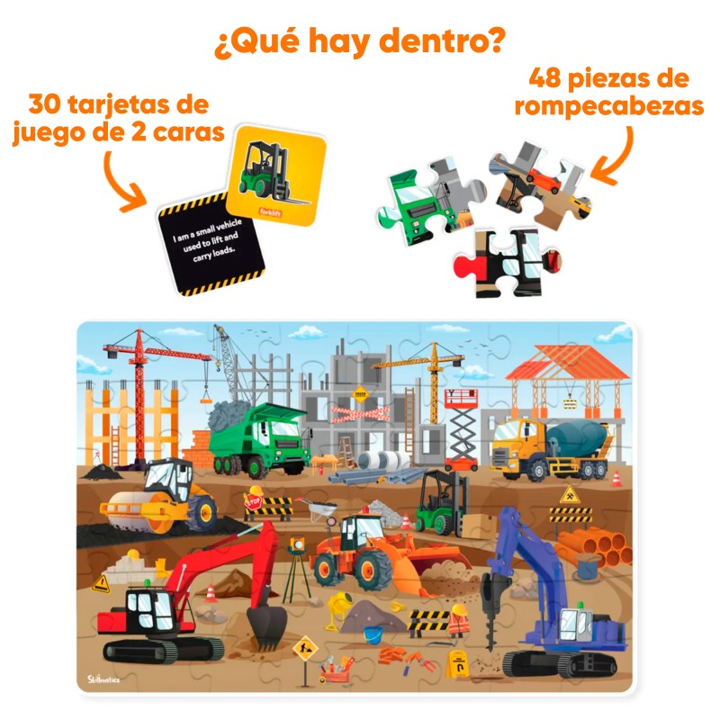 Piece & Play Sitio De Construcción - SKILL356PPCS