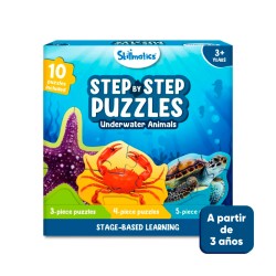 Step By Step Rompecabezas Animales Marinos - SKILL682SPUA
