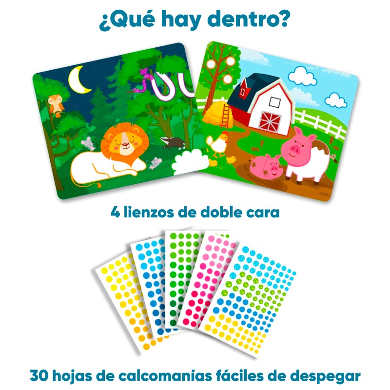 Dot It Animales Salvajes, De Granja Y Marinos - SKILL503DIAW